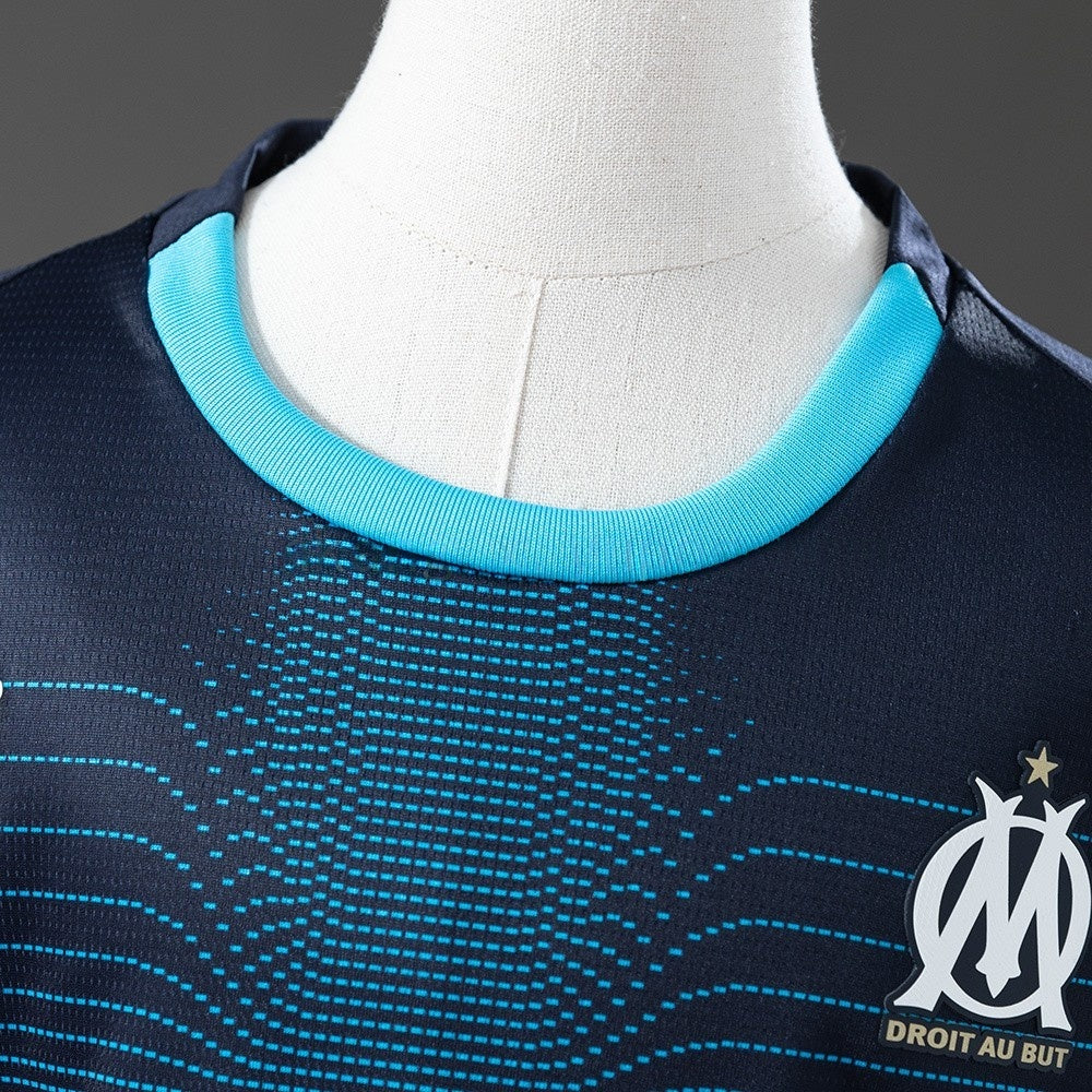 Kids Marseille Jersey 25/26 Away Football Kit