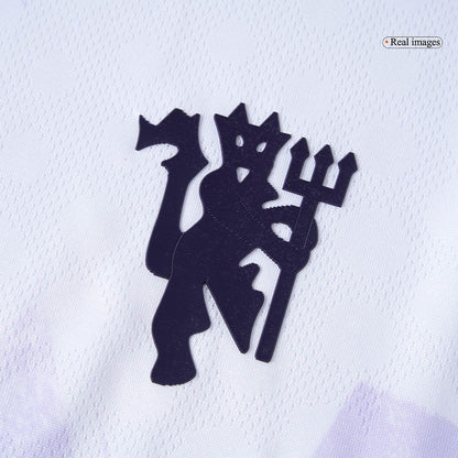 B.FERNANDES #8 Mens Manchester United Away Jersey 2025/26 - Player Version (Slim Fit)