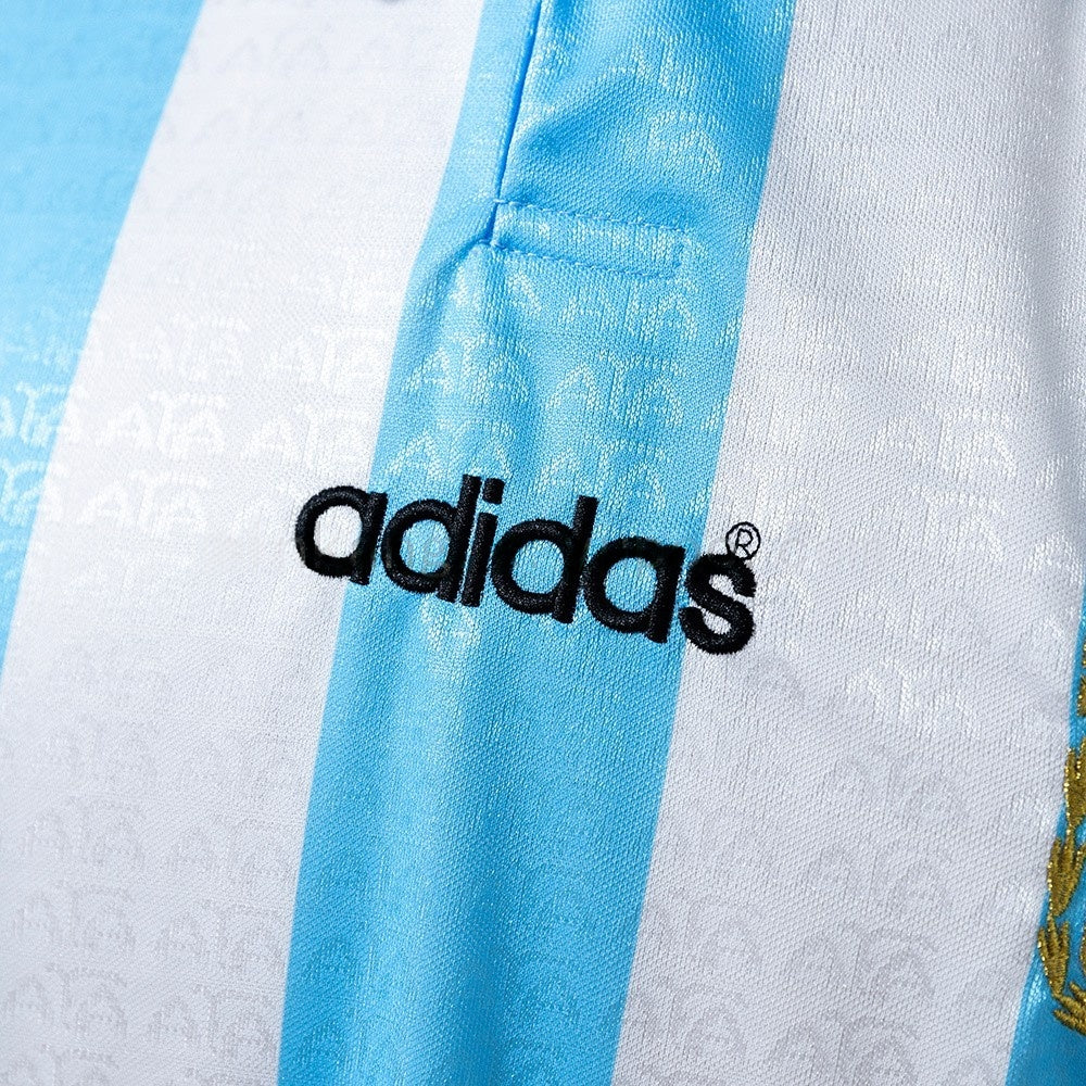 Argentina Jersey 1996 Home Retro Kit