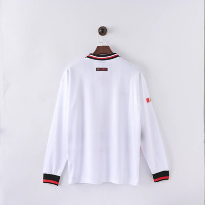 Retro Manchester United Jersey1998/99 Away Long Sleeves Football Kit Soccer Shirt