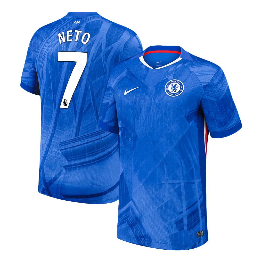 NETO #7 Mens Chelsea Home Jersey 2025/26 [PREMIUM]