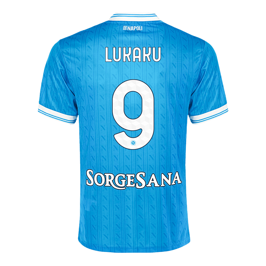 LUKAKU #9 Mens Napoli Home Jersey 2025/26