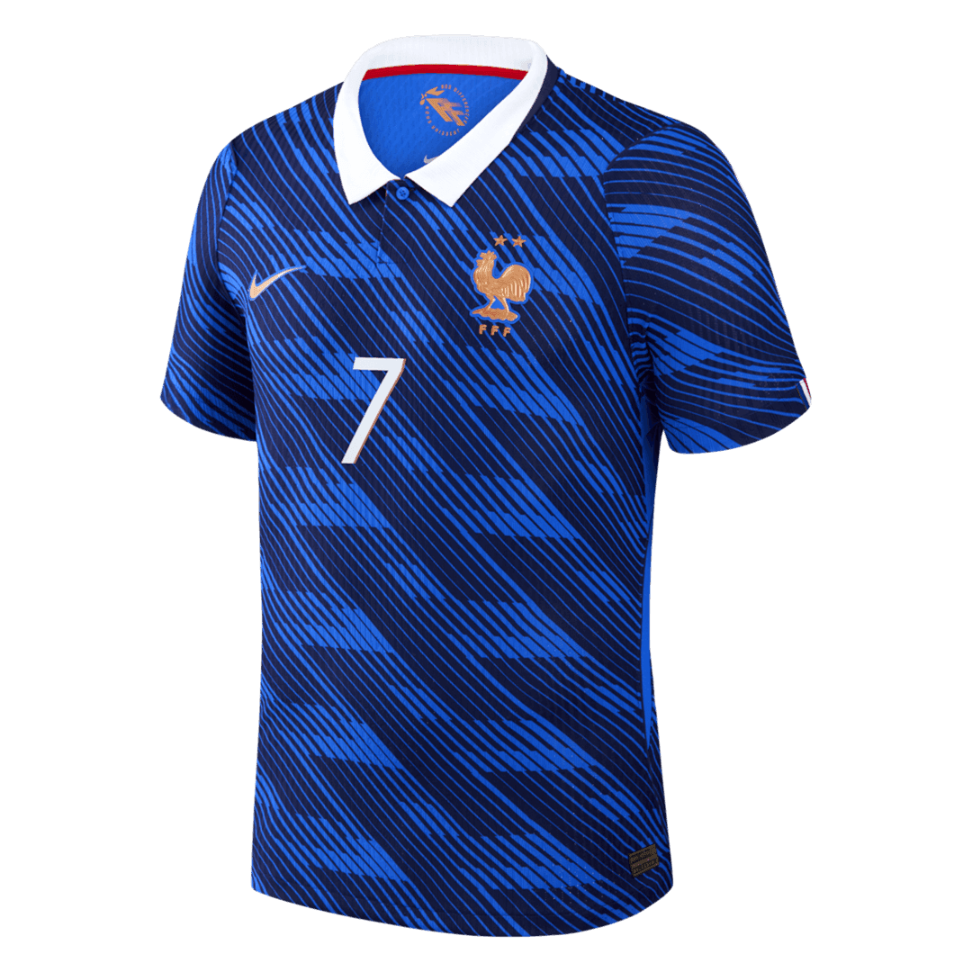 DEMBELE #7 Mens France World Cup Home Jersey 2026 - Player Version (Slim Fit)