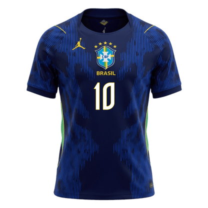 NEYMAR JR #10 Mens Brazil World Cup Away Jersey 2026