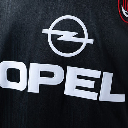 AC Milan Jersey 1997-98 Third Black Retro Football Kit