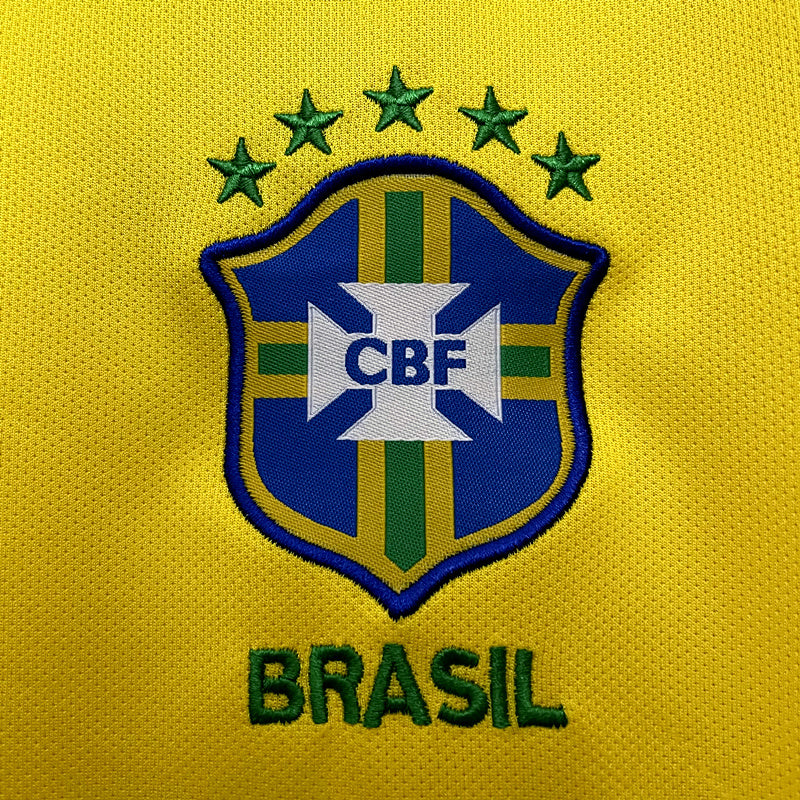 Brazil Home Jersey 2018 Retro Football Kit Soccer Shirt