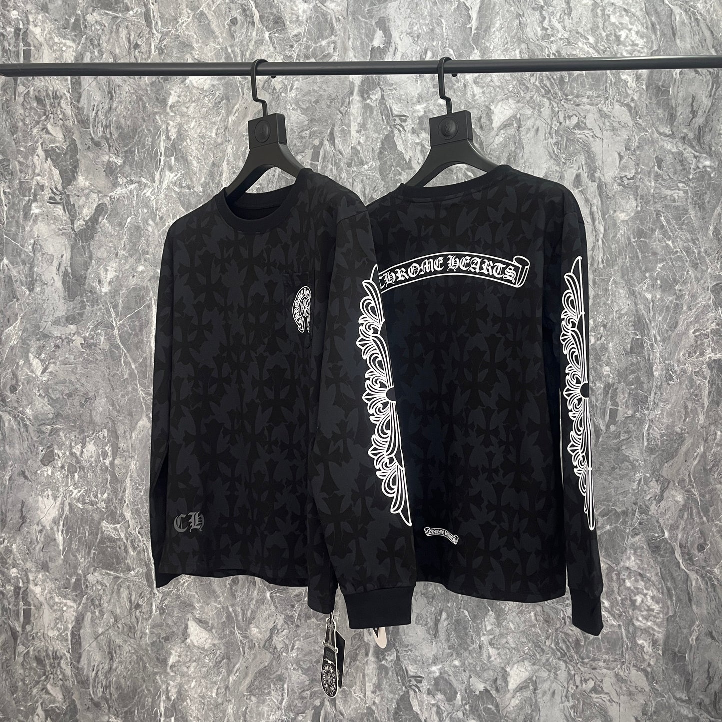 Chrome Hearts Long-Sleeve T-shirt Sweatshirt K9019