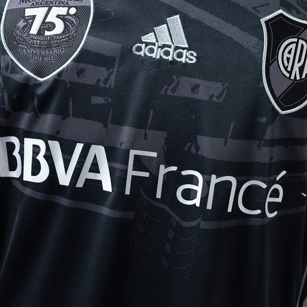 River Plate Jersey 2013-14 Black Retro Football Kit