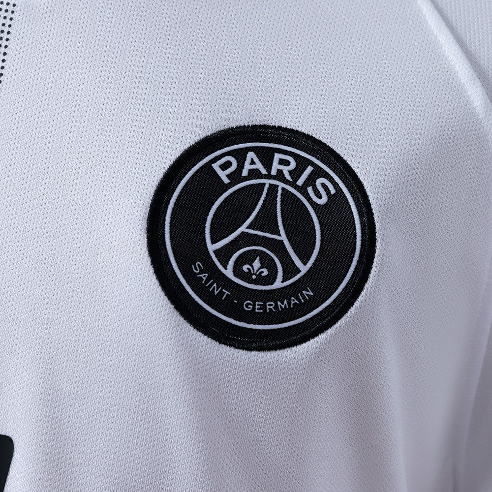 PSG Jersey 2018-19 White Retro Football Kit