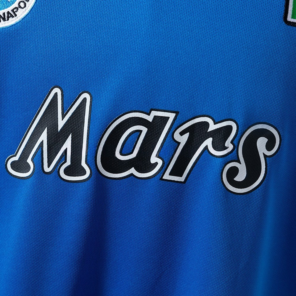 Napoli Jersey 1989-90 Home Retro Football Kit