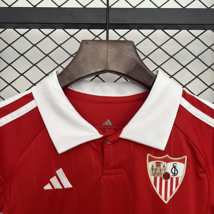 Kids Sevilla Away Jersey 25/26 Football Kit Soccer Jersey