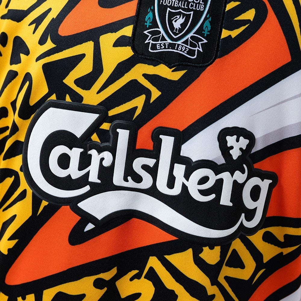 Liverpool Jersey 1995-96 Goalkeeper Retro Football Kit Long Sleeves