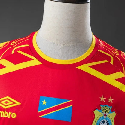 Congo Red Jersey 2026 World Cup Football Kit Soccer Shirt