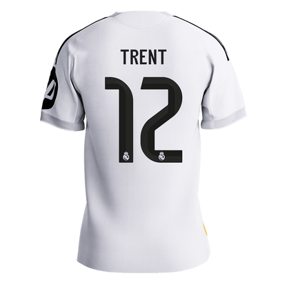 TRENT #12 Mens Real Madrid Home Jersey 2025/26 - Player Version (Slim Fit) [PREMIUM]