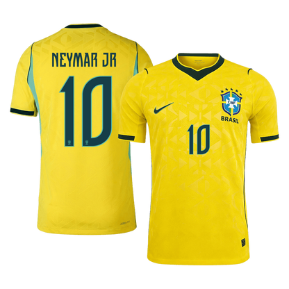 NEYMAR JR #10 Mens Brazil World Cup Home Jersey 2026 - Player Version (Slim Fit)