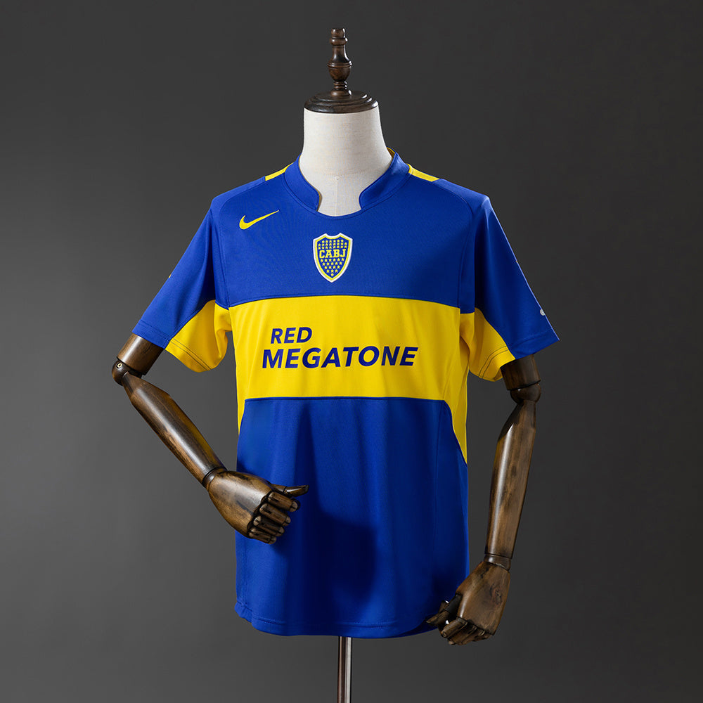 Boca Juniors Jersey 2005-06 Home Retro Football Kit
