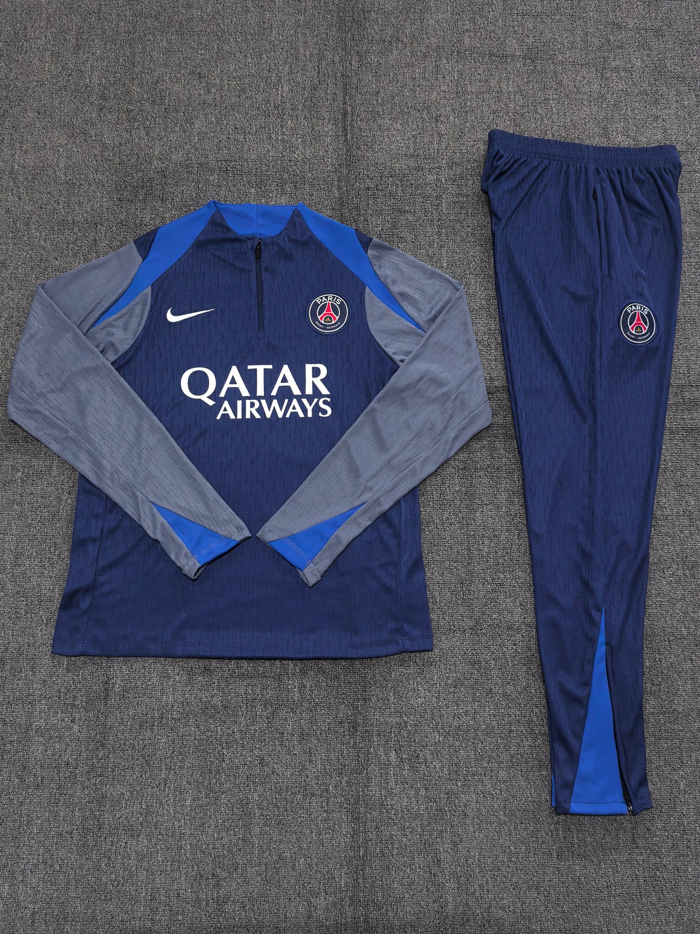 Kids PSG Training Tracksuits 25/26 Football Kit Soccer Jersey