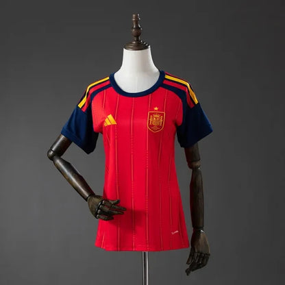 Women Spain Home Jersey 2026 World Cup Football Kit Soccer Shirt
