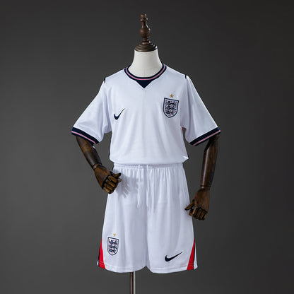 Kids England Home Jersey 2026 World Cup Football Kit Soccer Shirt