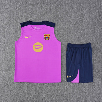 Barcelona Vest Set Training Tracksuits 25/26 Football Kit Soccer Jersey