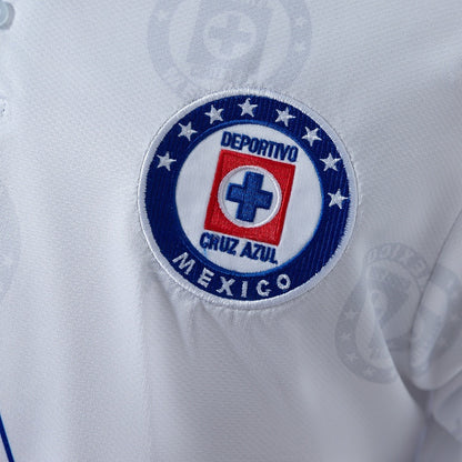 Retro Cruz Azul Away Jersey 1998 Long Sleeves Football Kit Soccer Shirt
