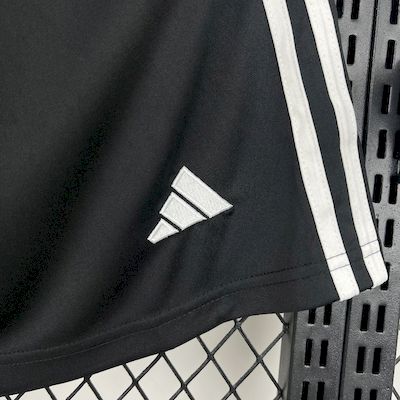 Manchester United Shorts 25/26 Home Black Football Kit Soccer Shorts