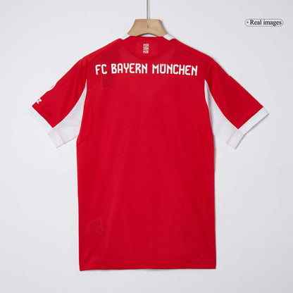 UPAMECANO #2 Mens Bayern Munich Home Jersey 2025/26 - Player Version (Slim Fit)