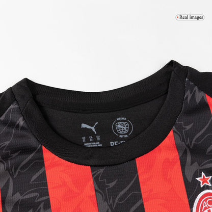 Kids AC Milan Home Full Kit 2025/26