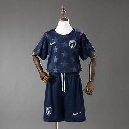 Kids USA Away Jersey 2026 World Cup Football Kit Soccer Shirt
