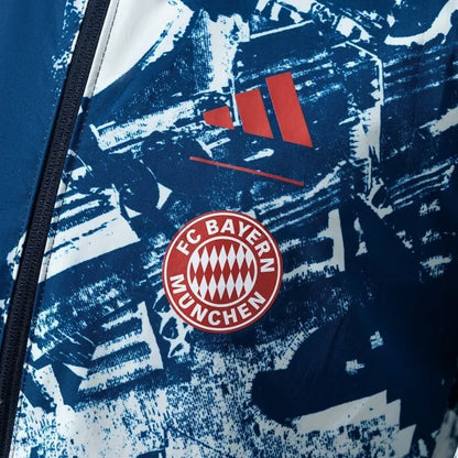 Bayern Munich Windbreaker 2025/26 Reversible Football Kit