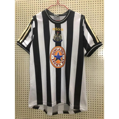 Retro Newcastle United Jersey 1997-99 Home Football Kit Soccer Shirt