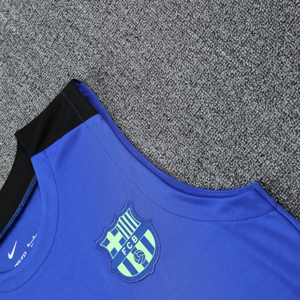 Barcelona Vest Set Training Tracksuits 25/26 Football Kit Soccer Jersey