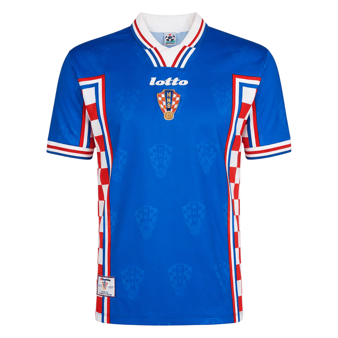 Retro 1998 Mens Croatia Away Jersey