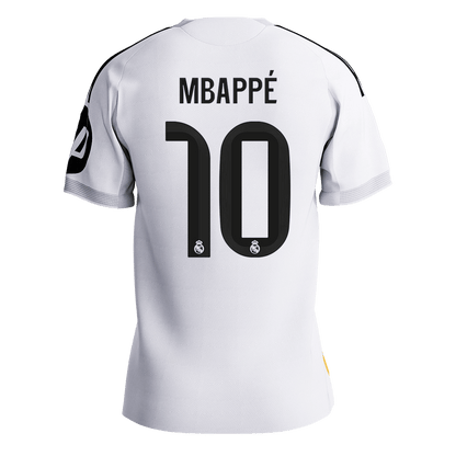 MBAPPÉ #10 Mens Real Madrid Home Jersey 2025/26 - Player Version (Slim Fit) [PREMIUM]