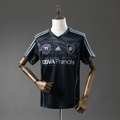 River Plate Jersey 2013-14 Black Retro Football Kit