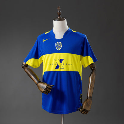 Boca Juniors Jersey 2005-06 Home Retro Football Kit