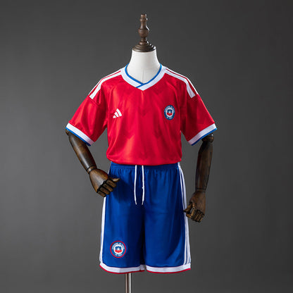 Kids Chile Home Jersey 2026 Football Kit Soccer Jersey