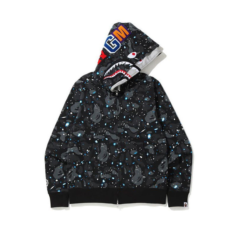 BAPE Shark Sweater Double Hood Sweater