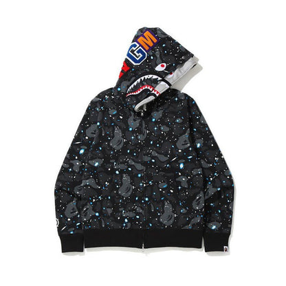 BAPE Shark Sweater Double Hood Sweater