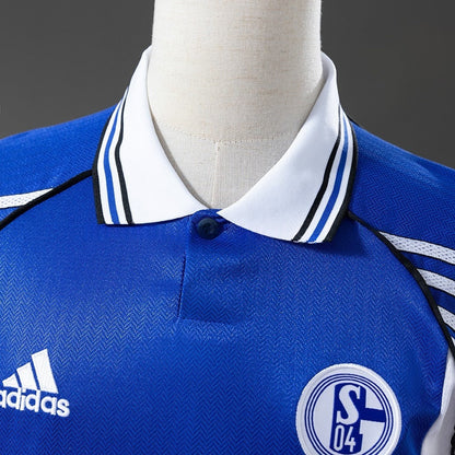 Schalke 04 Jersey 1998-00 Home Retro Football Kit