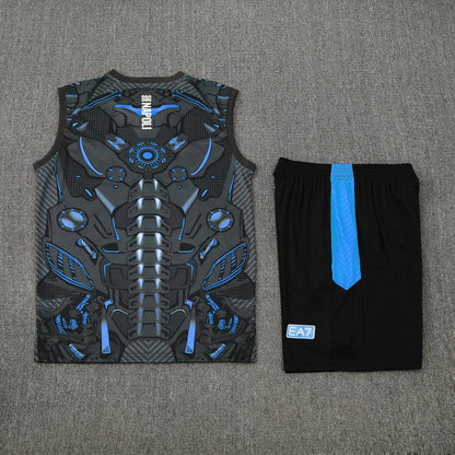 SSC Napoli Vest Set Training Tracksuits 25/26 Football Kit Soccer Jersey