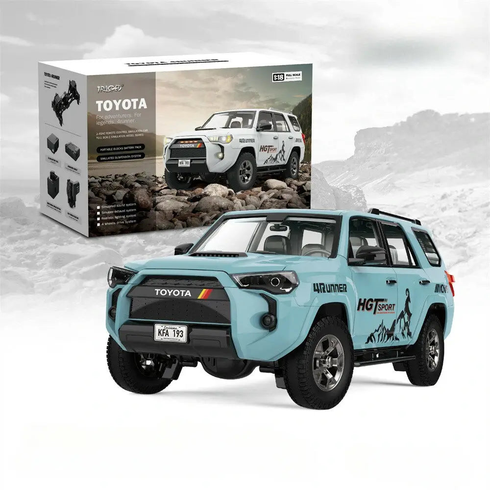 HG Toyota 4Runner 1/18 4WD RC Rock Crawler with LED & Sound