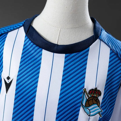 Kids Real Sociedad Jersey 2025/26 Home Football Kit