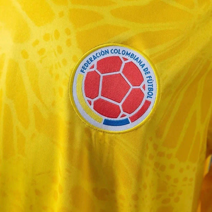 Colombia Home Jersey 2026 World Cup Long Sleeves Football Kit Soccer Shirt