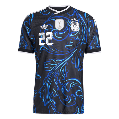 L. MARTÍNEZ #22 Mens Argentina World Cup Away Jersey 2026 - Player Version (Slim Fit)