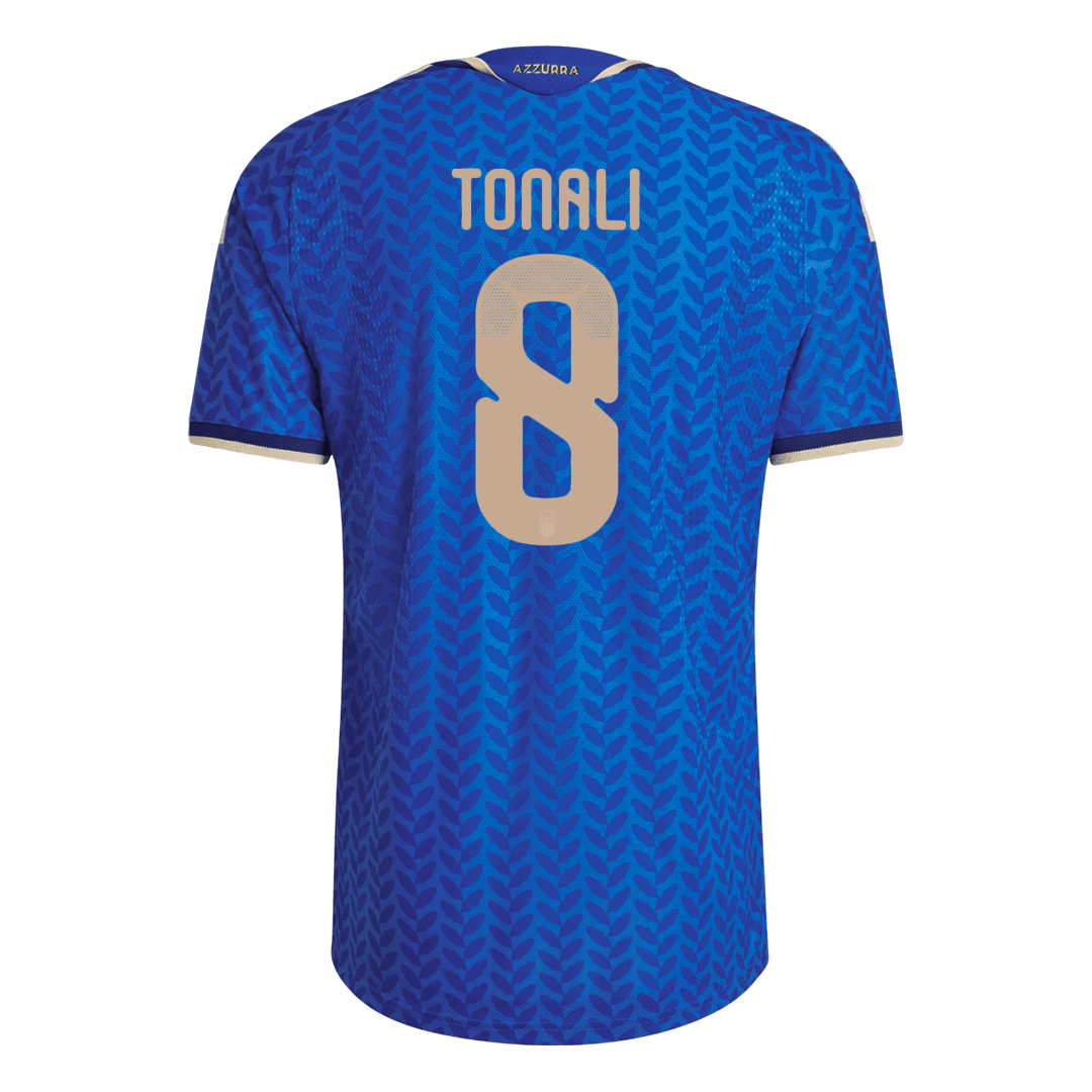 TONALI #8 Mens Italy World Cup Home Jersey 2026 - Player Version (Slim Fit)