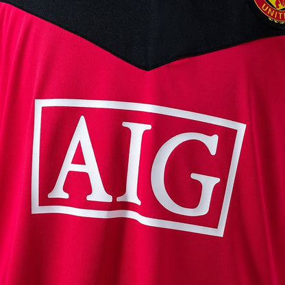 Manchester United Jersey 2009/10 Home Retro Football Kit