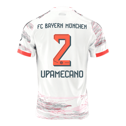 UPAMECANO #2 Mens Bayern Munich Away Jersey 2025/26