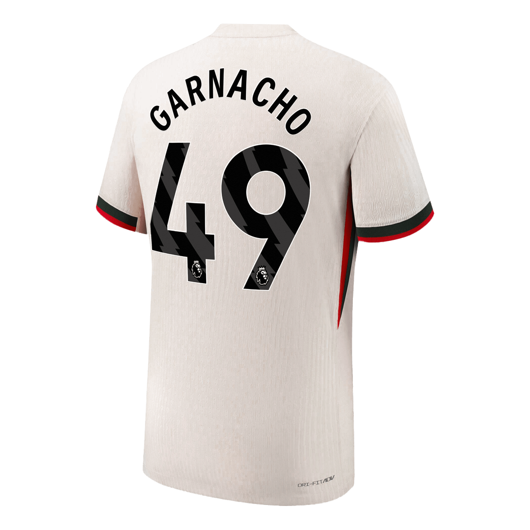 GARNACHO #49 Mens Chelsea Away Jersey 2025/26 - Player Version (Slim Fit)