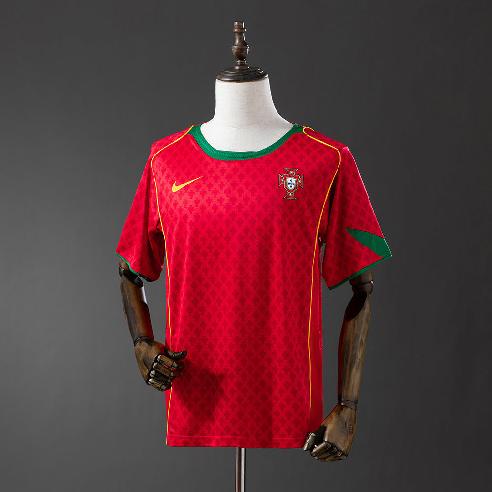 Portugal Jersey 2004 Home Retro Football Kit